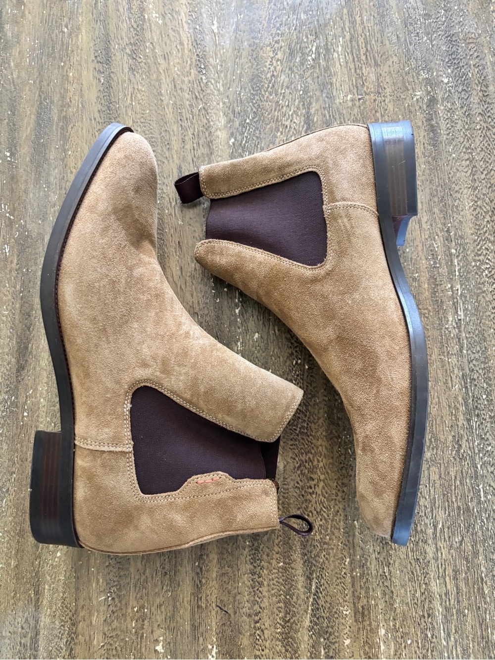 Steve Madden Suede Chelsea Boots